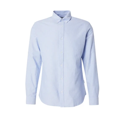 Afbeelding van JJ REBEL regular fit overhemd JREBOSCAR blauw