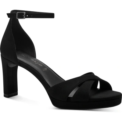 Afbeelding van Tamaris Sandalen met riem zwart