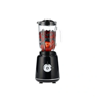 Afbeelding van MasterChef Staande mixer glas, hakmolen keuken elektrisch/high performance voor smoothies, crusher ijs, soep, 10 snelheden, vaatwasmachinebestendige keukenmachine, 1,5 l, 2000 W