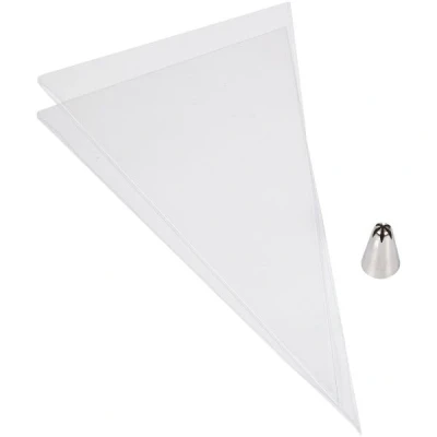 Afbeelding van Wilton Spuitmondje #2D en Spuitzakken Set/3