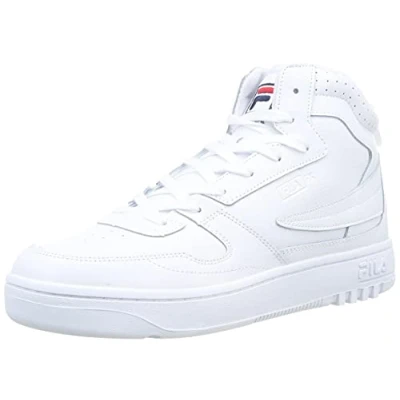 Afbeelding van Fila MID Unisex Sneakers hoog, Heren, Maat: 45, White Leer