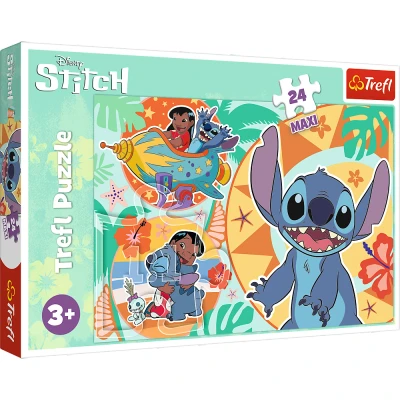 Afbeelding van Lilo &amp; Stitch Puzzel Happy day 5900511143652