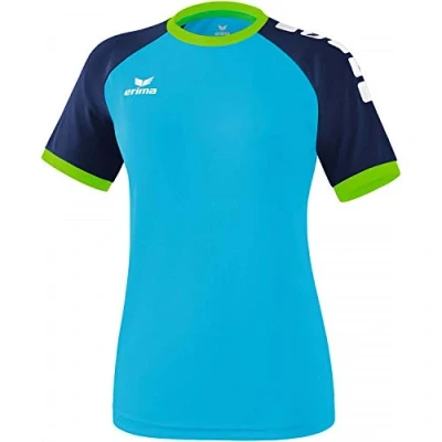 Afbeelding van Zenari 3.0 shirt dames curaçao/new navy/green gecko / 34