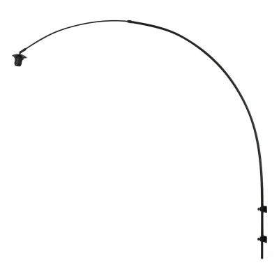 Afbeelding van Steinhauer wandlamp Sparkled 1 lichts 115 160x165 cm zwart