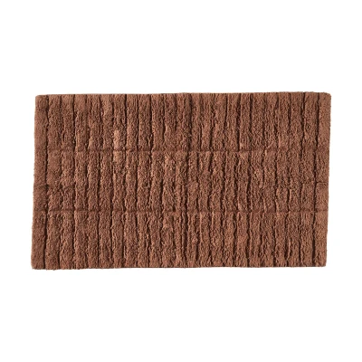 Afbeelding van Badmat Zone Denmark Tiles Terracotta 50 x 80 cm