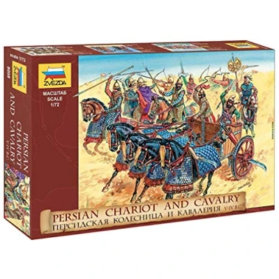 Afbeelding van ZVEZDA 500788008 1:72 Perzische kpfw en cavalerie (WA) plastic bouwpakket modelbouwpakket montage voor beginners gedetailleerd