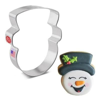 Afbeelding van Ann Clark Cookie Cutters Sneeuwmankop / Gezicht door Flour Box Bakery, 10,2 cm