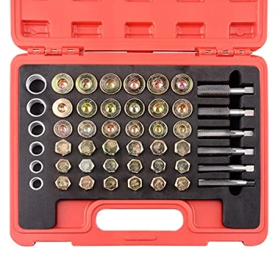 Afbeelding van DAYUAN 114 stks M13 M22 Olie Pan Draad Reparatie Kit Sump Versnellingsbak Afvoer Plug Tool Set