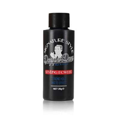 Afbeelding van Dapper Dan Signature Style Styling Poeder, Gemakkelijk aan te Brengen Haartextuurpoeder voor Mannen, Biedt een Sterke Matte Fixatie, Verdikkend en Volumegevend Resultaat, Ongeparfumeerd, 20g