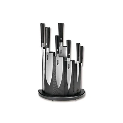 Afbeelding van BÖKER 130425SET messen damast zwart set, kunststof