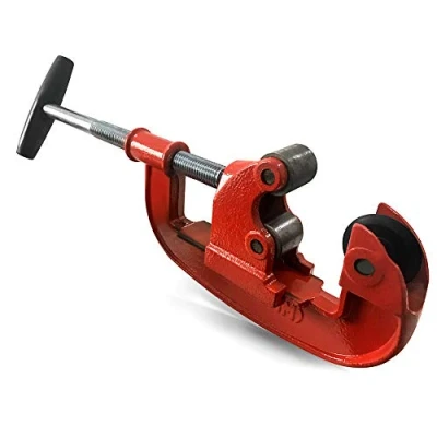 Afbeelding van QWORK® Robuuste pijpsnijder, 1 inch (25 mm) tot 3 (80 kabelsnijder voor het snijden van roestvrij staal, koperen pijp, PVC, aluminium
