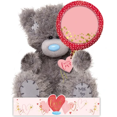 Afbeelding van Me to You Knuffel Beer M7 16 cm Personalised Confetti Balloon