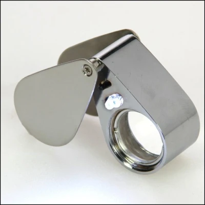 Afbeelding van Safe, Precisie loupe met LED, opvouwbaar