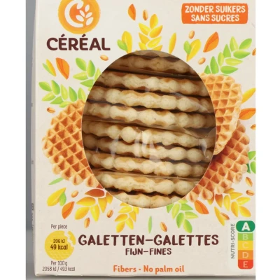 Afbeelding van 6x Céréal Galetten Fijn Suikervrij 150 gr