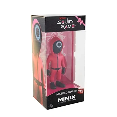 Afbeelding van FIGURINE SQUID GAME GARDE MASQUE
