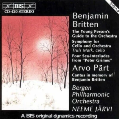 Afbeelding van Arvo Pärt, Bergen Philharmonic Orchestra The Young Person&#039;s Guide To Orchestra/Symphony For Cello And (CD)