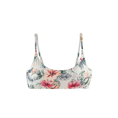 Afbeelding van Lascana Bustierbikinitop Salsa met mooie bloemenprint