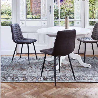 Afbeelding van Vintage Vloerkleed Mintgroen/Bruin Dae [Afmetingen:140 x 200 cm] cm (S)]