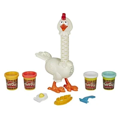 Afbeelding van Play Doh Animal Crew kukele kip