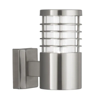 Afbeelding van Searchlight RVS buitenlamp Louvre 18cm 1555SS