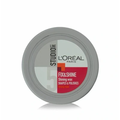 Afbeelding van 3x L&#039;Oréal Studio Line Fix&amp;Shine Shining Wax 75 ml