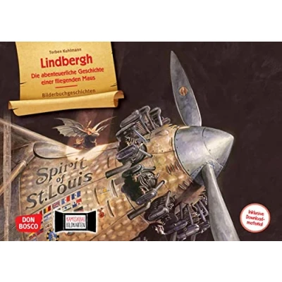 Afbeelding van Lindbergh: Die abenteuerliche Geschichte einer fliegenden Maus. Kamishibai Bildkartenset: Sachwissen, verpackt in eine spannende