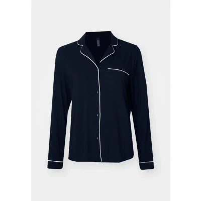 Afbeelding van Hunkemöller Essential Pyjamashirt, Dames, Maat: Small, Black