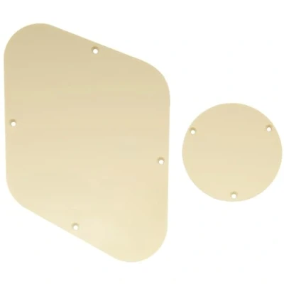 Afbeelding van Musiclily LP Back Plate en Switch Cover Set voor USA Les Paul,1 laags Crème
