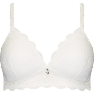 Afbeelding van Naturana 5194 Soft bh met kant Wit 75C