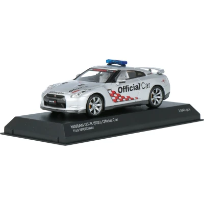 Afbeelding van Nissan GT R (R35) Official Car Fuji Speedway Kyosho Modelauto 1:43 03741PF Schaalmodel