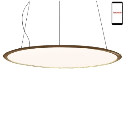 Afbeelding van Artemide Discovery hanglamp Ø70 LED dimbaar via smartphone brons