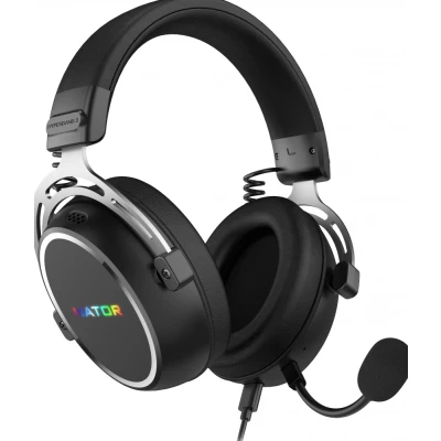 Afbeelding van HATOR Hypergang 3 USB Hi Res RGB Gaming Headset Zwart