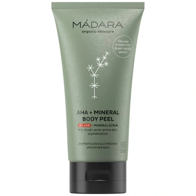 Afbeelding van MÁDARA AHA+MINERAL BODY PEEL Lichaamsscrub, Maat: 175 ml,