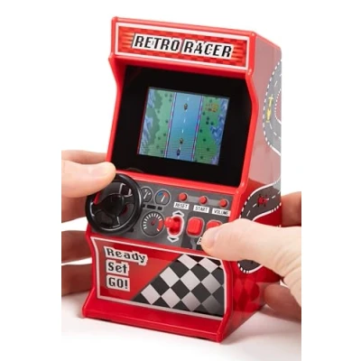 Afbeelding van Thumbs Up 1002731 Retro Arcade racemachine, rood