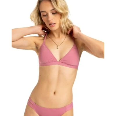 Afbeelding van Roxy Classics Fixed Bikinitop, Dames, Maat: Small, Heather rose
