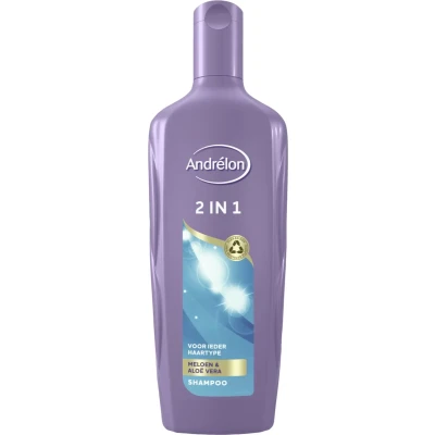 Afbeelding van Andrelon Shampoo &quot;2 in 1 Melon &amp; Aloe Vera&quot; 300 ml