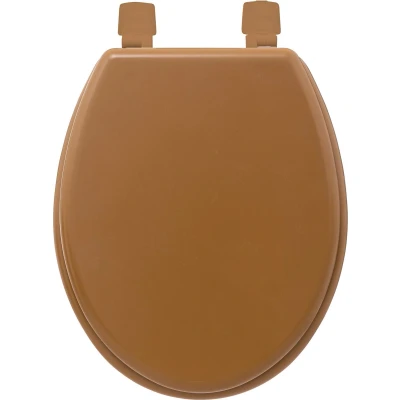 Afbeelding van 5Five Cotton Colors Toiletbril 36x48x5cm Tabak