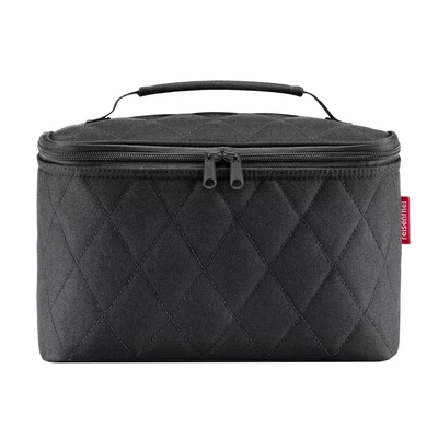 Afbeelding van Reisenthel Cosmetic Case Toilettas 4L Rhombus Black Zwart