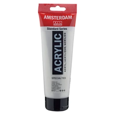 Afbeelding van Acrylverf 817 Parelwit Amsterdam 250 ml