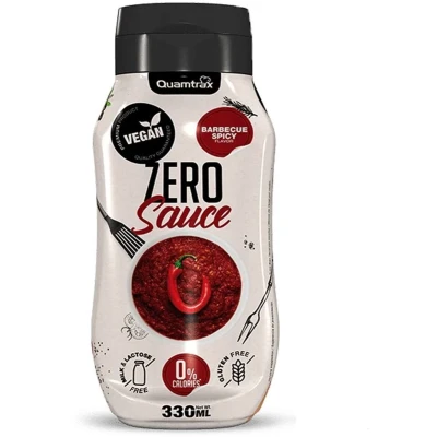 Afbeelding van Quamtrax Zero Calories Saus (330ml) Sauzen Kruidige BBQ