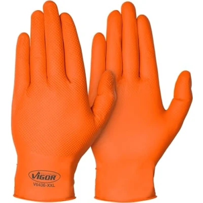Afbeelding van Vigor V6436 XXL Werkhandschoen Nitril Maat (handschoen): 1 paar