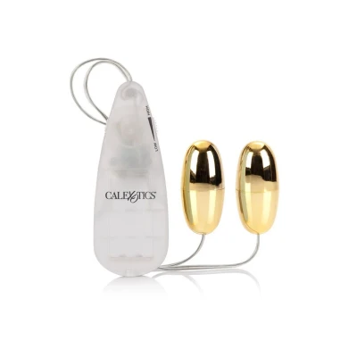 Afbeelding van CalExotics Pocket Exotics Vibrating Double Silver Bullets Goud
