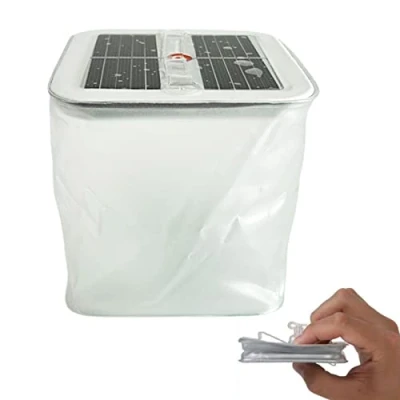 Afbeelding van Teksome Solar Camping Lights Opblaasbare Lantaarns Led Lantaarn, Multifunctionele Lamp, Back up Lantaarn