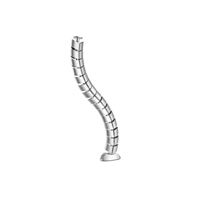 Afbeelding van Doppel Kabelf�hrung 73cm f�r Untertischmontage grau