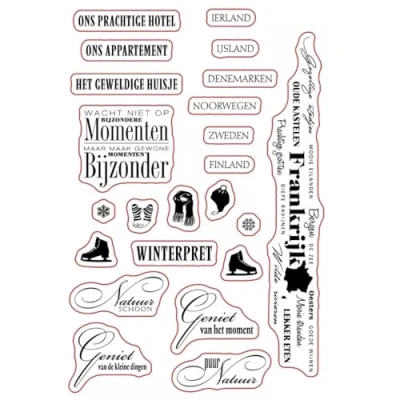 Afbeelding van Scrapbooking stempels, 11x16cm Nederlandse Clear Postzegels Scrapbook Papier Craft Stempel Stijl 14