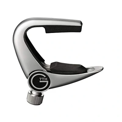 Afbeelding van G7th C31513 Newport Capo (3 String Gedeeltelijk Zilver)