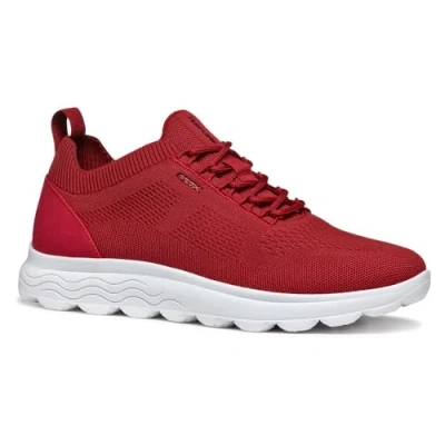 Afbeelding van Geox Heren U Spherica A Sneakers, Rood, 47 EU