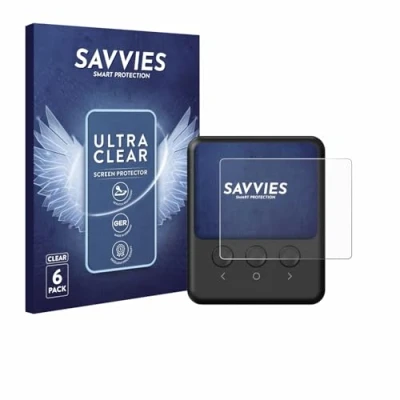 Afbeelding van Savvies Screenprotector voor ISDT 608PD Folie Beschermfolie transparant (6 Stuks)