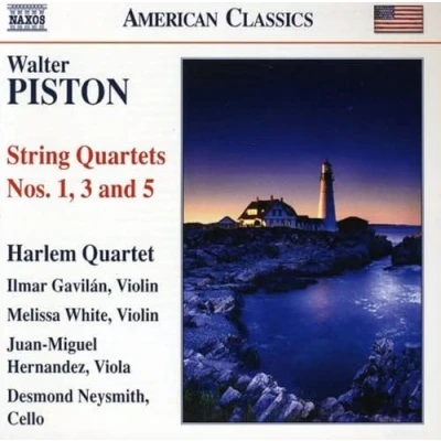 Afbeelding van Harlem Quartet String Quartets Nos 1, 3 And 5 (CD)
