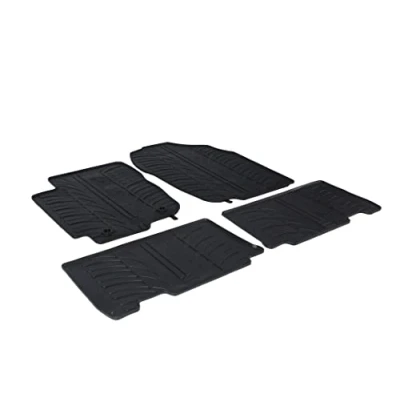 Afbeelding van Gledring Rubbermatten passend voor Toyota RAV4 IV 2WD/4WD 2013 2018 (T profiel 4 delig + montageclips)